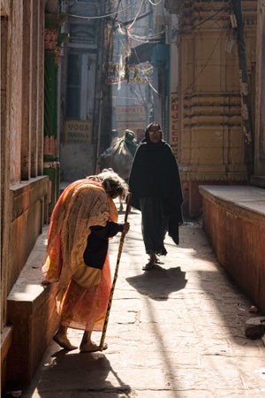 Old Indian Woman, Varanasi