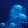 diving bubbles
